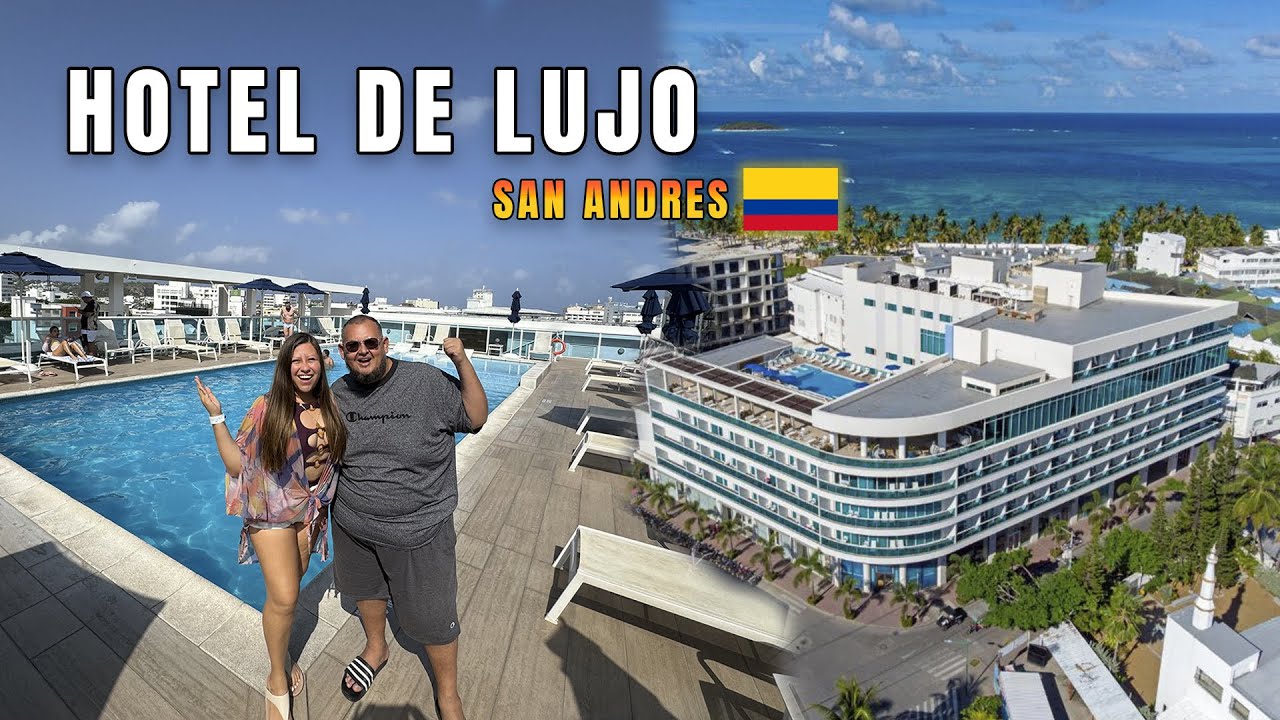 ASÍ ES UN HOTEL DE LUJO EN ISLA SAN ANDRÉS 🇨🇴