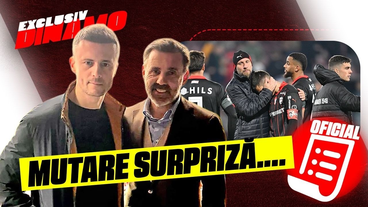 EXCLUSIV DINAMO: Se pregătește schimbarea! Jocurile sunt făcute