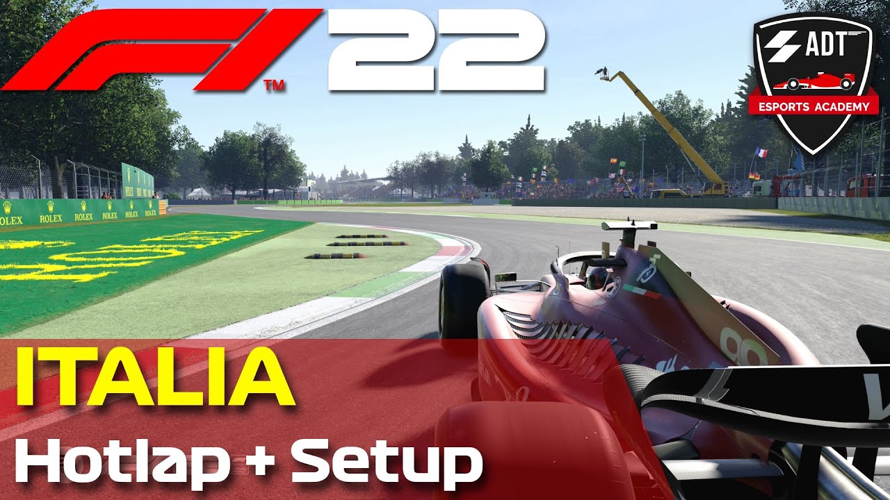 F1 22: MONZA HOTLAP + SETUP (1.19.034) Pilota: ADT_AleFin