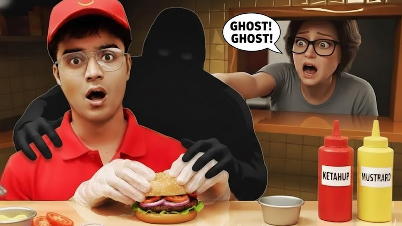 FAST FOOD SHOP AT NIGHT… but i DID HUGE MISTAKE 😱