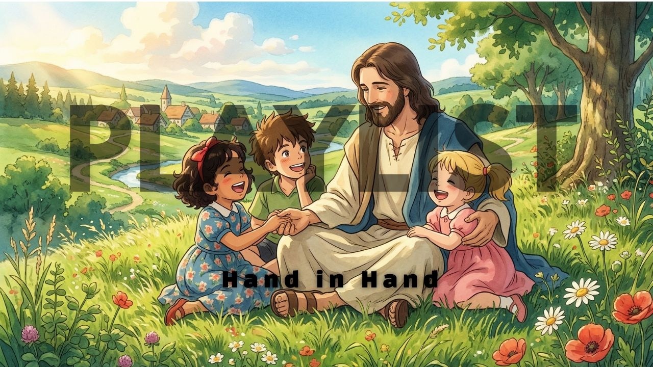 Singing with Jesus in the Meadow | Hand in Hand | 2Hour Warm Christian Lofi Music
