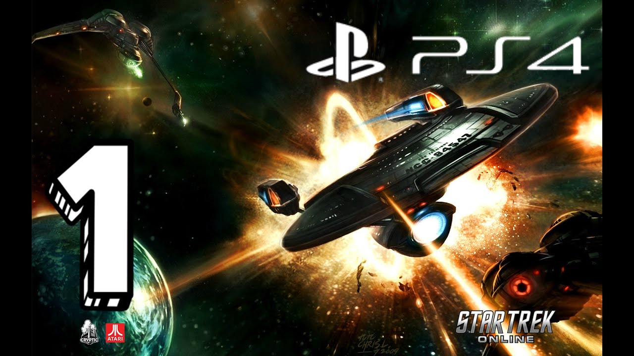 Star Trek Online PS4 Gameplay Federation Campaign - Starfleet Part 1 No Commentary HD