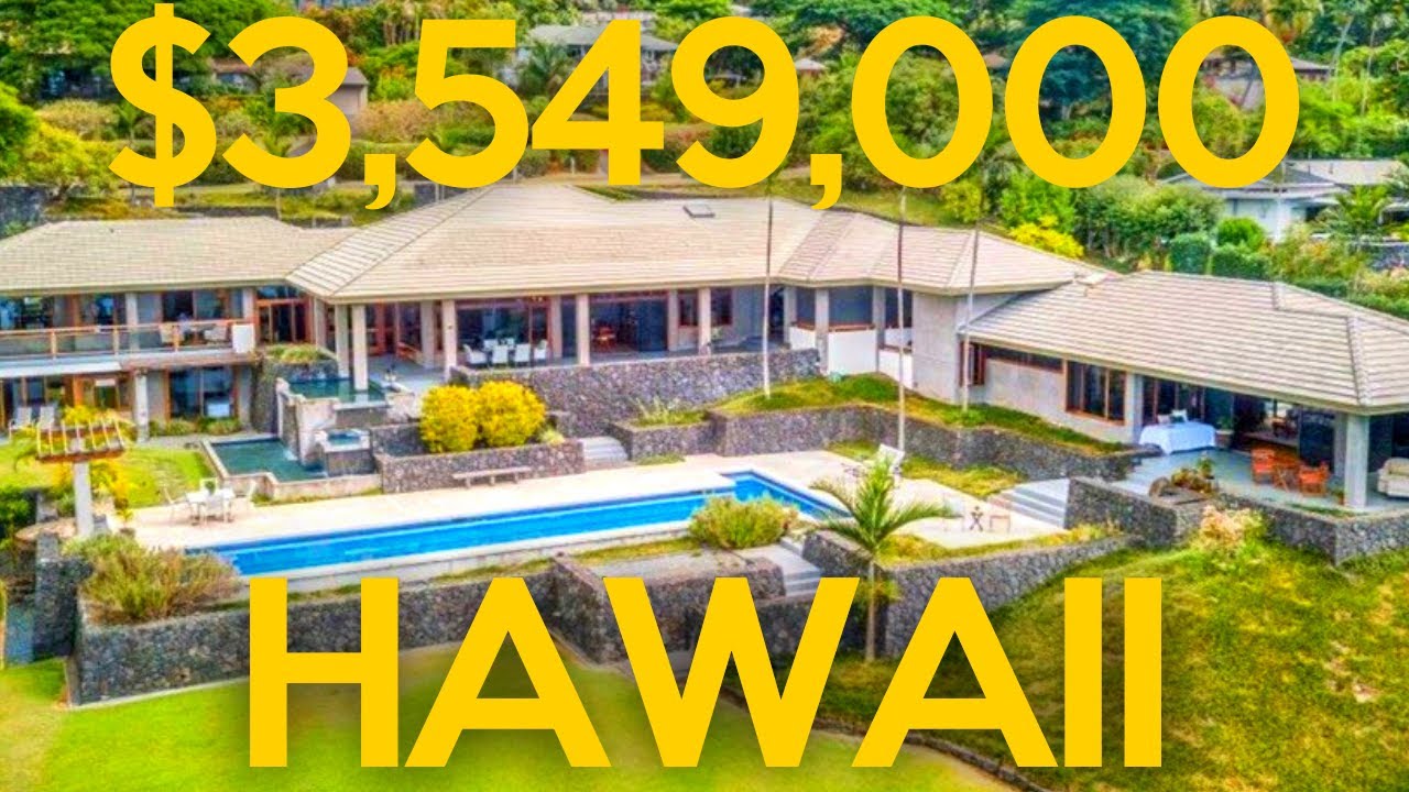 Modern timeless home for sale - $3,549,000 - 5BD 4BA 4,703 SF - Pool -   Kailua Kona Hawaii