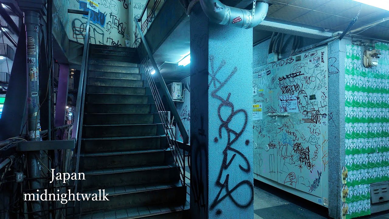 『 大阪深夜散歩』街は眠らない｜アメリカ村・道頓堀・新世界 深夜散歩 4K