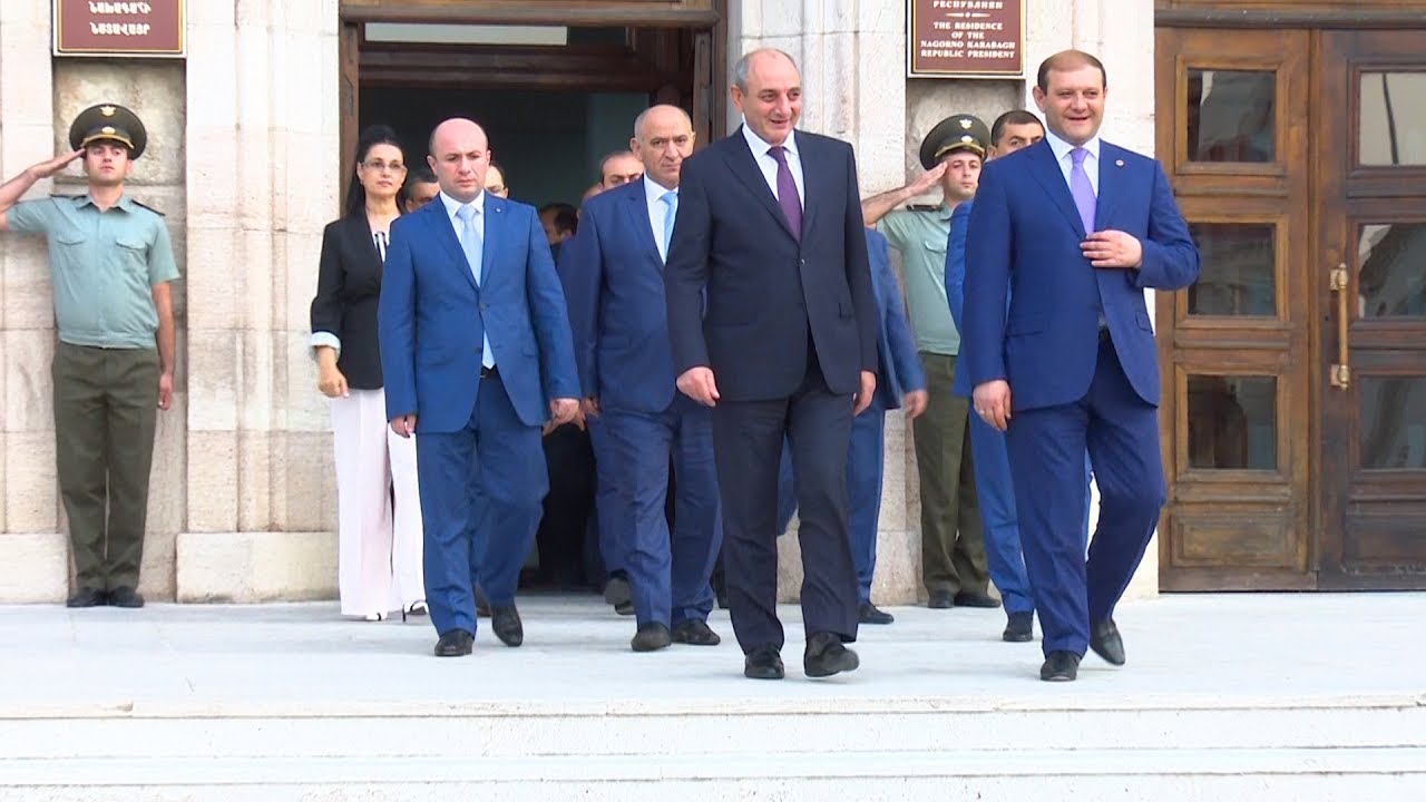 Երևանի քաղաքապետ Տարոն Մարգարյանի այցը Ստեփանակերտ Визит мэра Еревана Тарона Маргаряна в Степанакерт