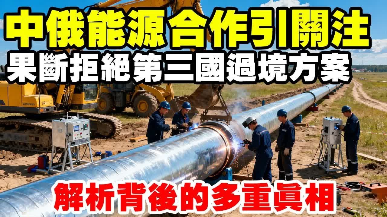 中俄能源合作再引关注！果断拒绝第三国过境方案，深度解析背后的多重博弈真相！ #地理知识 #三维地理世界 #通过地图看世界 #天然气 #俄罗斯