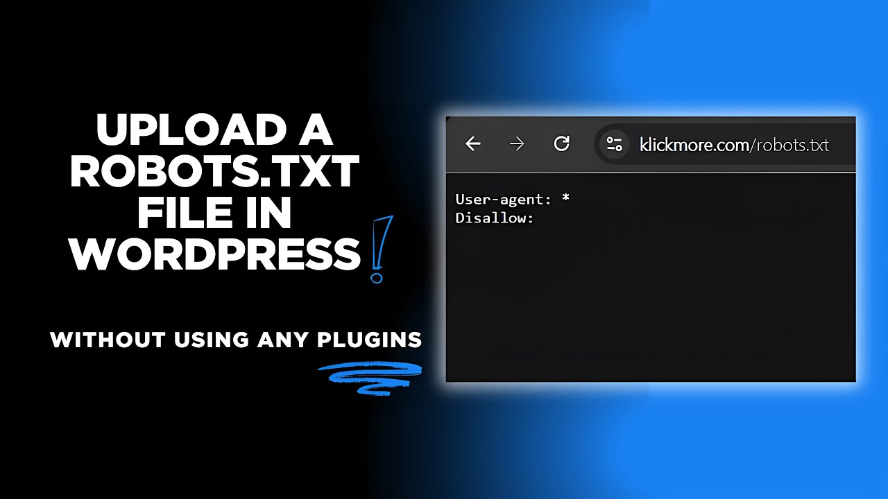 How to Upload a Robots.txt File in WordPress Without Plugins