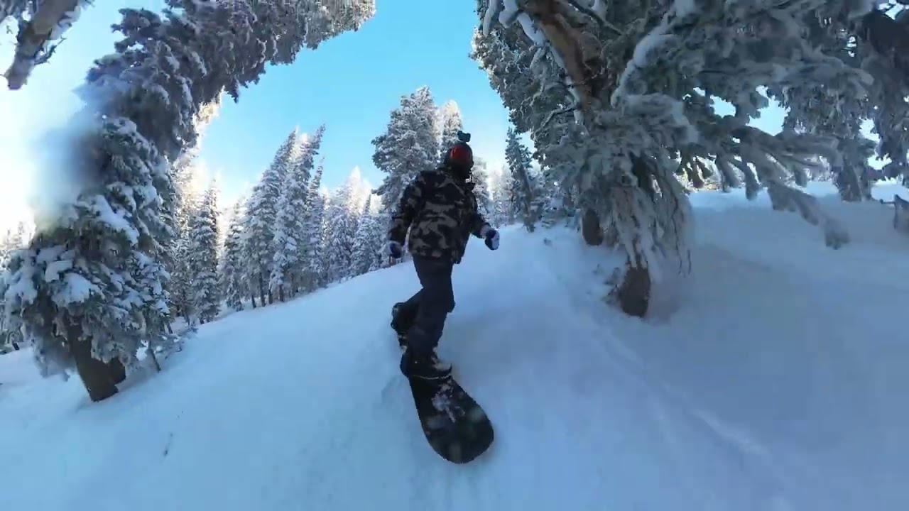 Snowboarding with Anxiety - Step On Bindings Through the Trees at Brighton - Skrike Snowboards Ep. 3