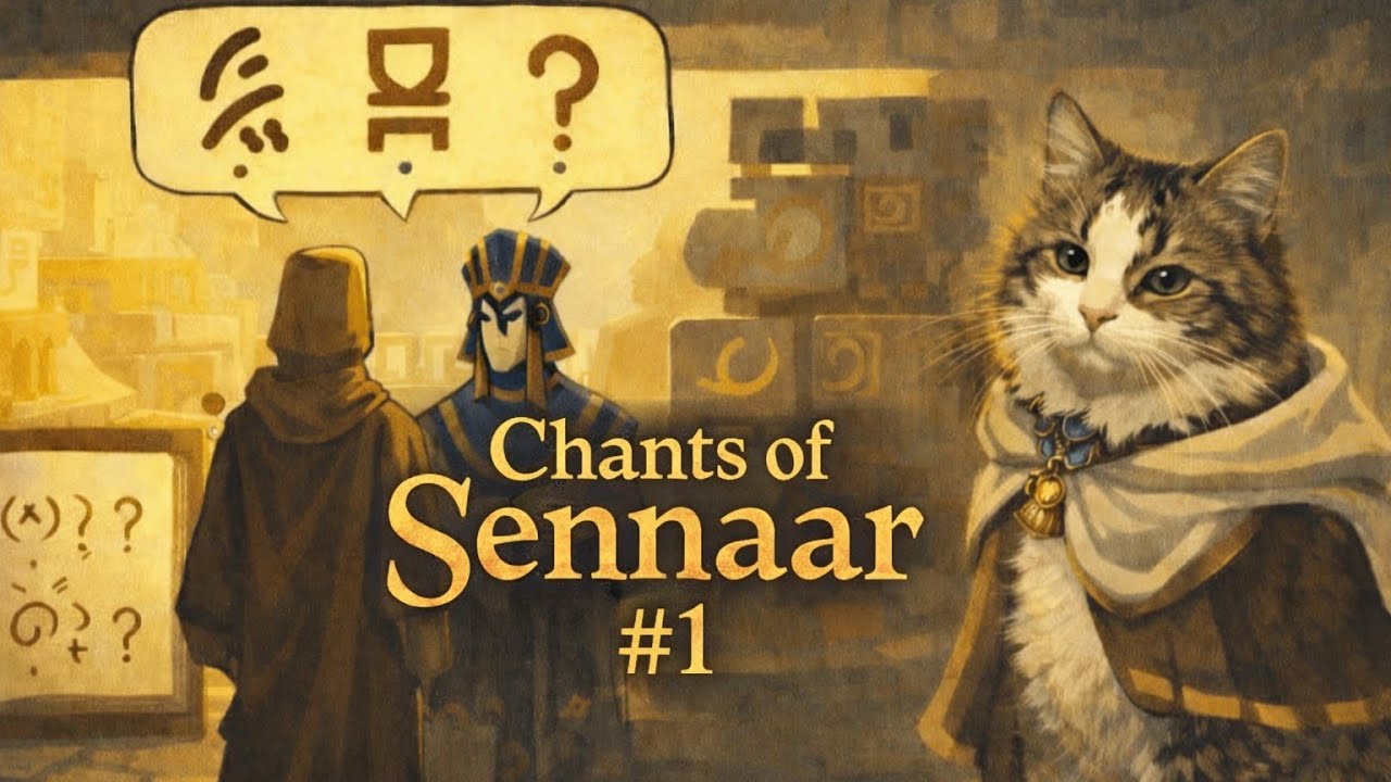Chants of Sennaar &mdash; #1 | Пытаюсь понять язык, которого не знаю