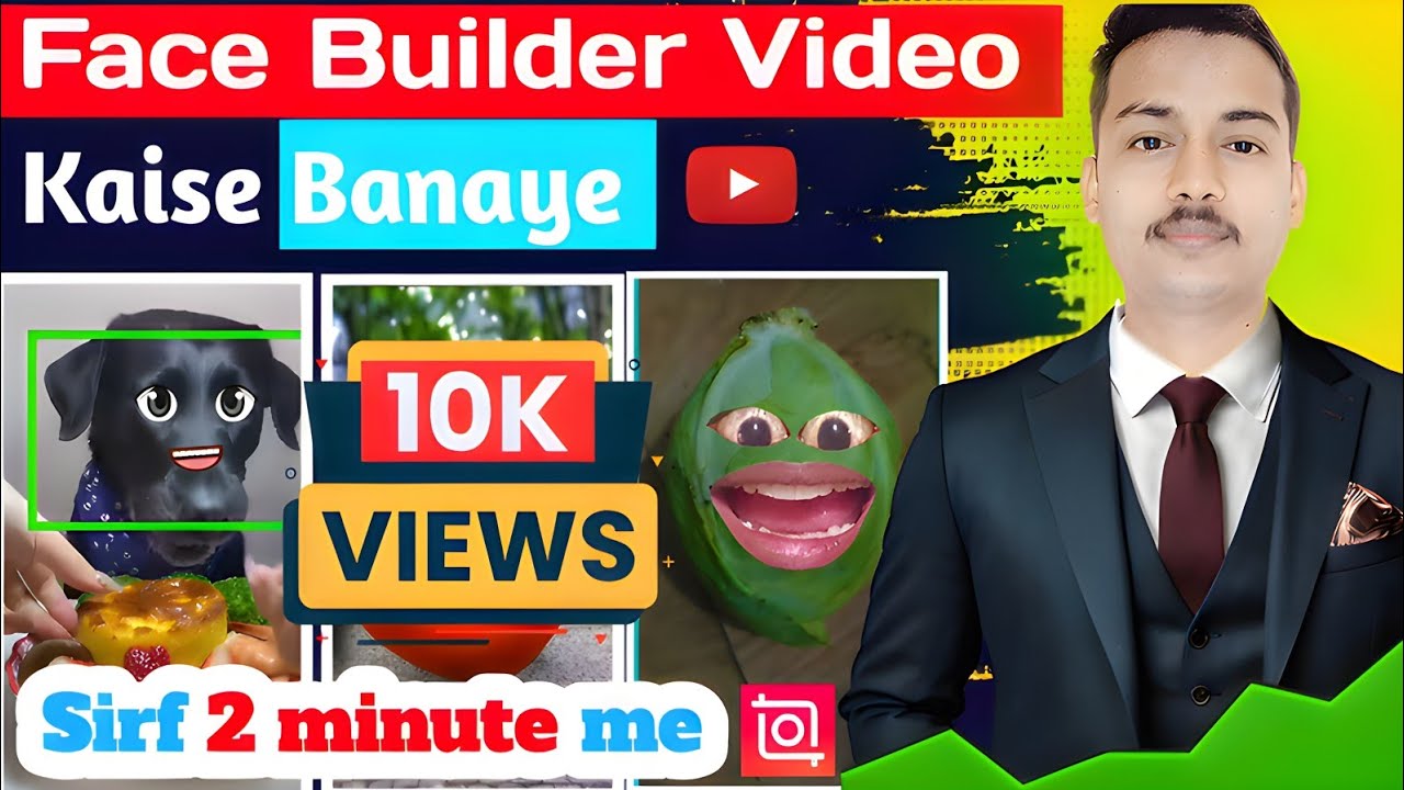 Face Builder Video kaise banaye | Akh 👀 Aur Muh 😯 Wala Video Kaise Banayen #successtechplus
