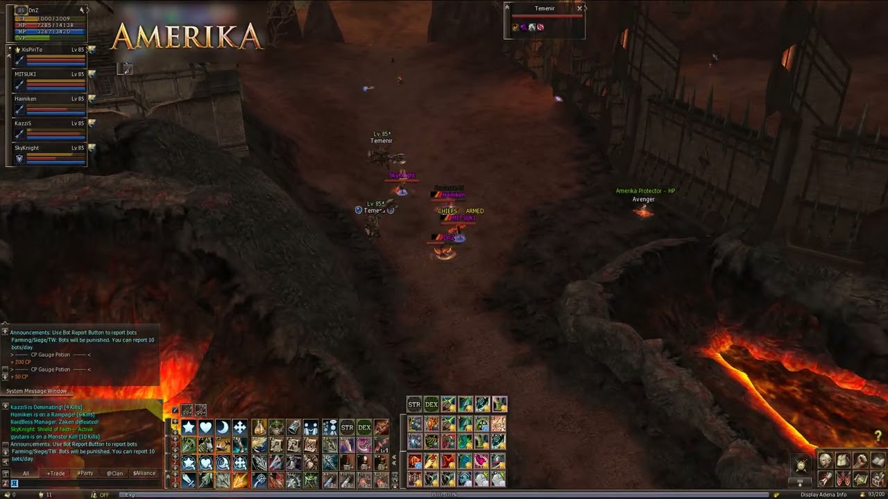 L2 AMERIKA - [ DnZ ] Ghost Sentinel - PvP : Clan :: FracassedS