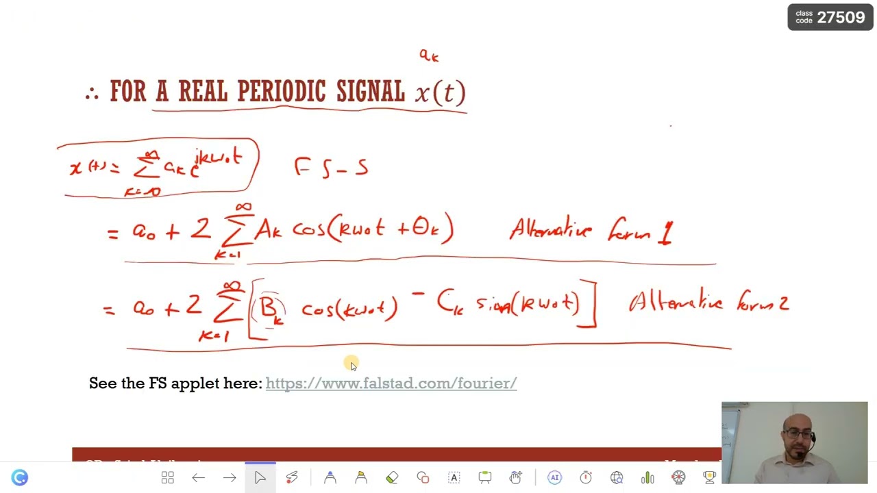 Lec12 Convergence of CT Fourier Series (FS), Gibbs Phenomenon, and  Properties of CTFS