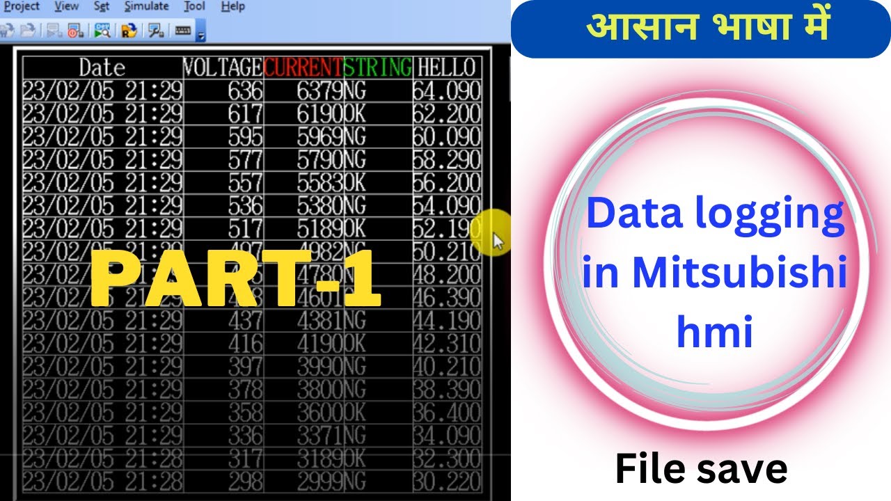 data logging in mitsubishi hmi | data logging in hmi mitsubishi | data log in hmi mitsubishi |