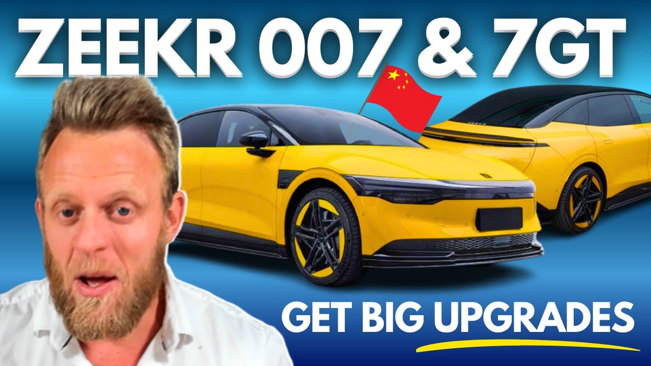 Международные Zeekr 007 и 7GT с зарядкой нового поколения 900 В и технологией искусственного инте...