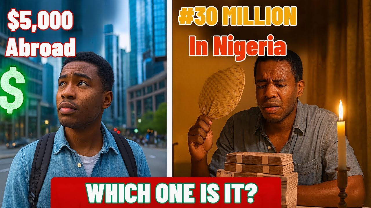 Why Living Abroad with $5,000 Can Be Better Than ₦30 Million in Nigeria: A Deep Dive
