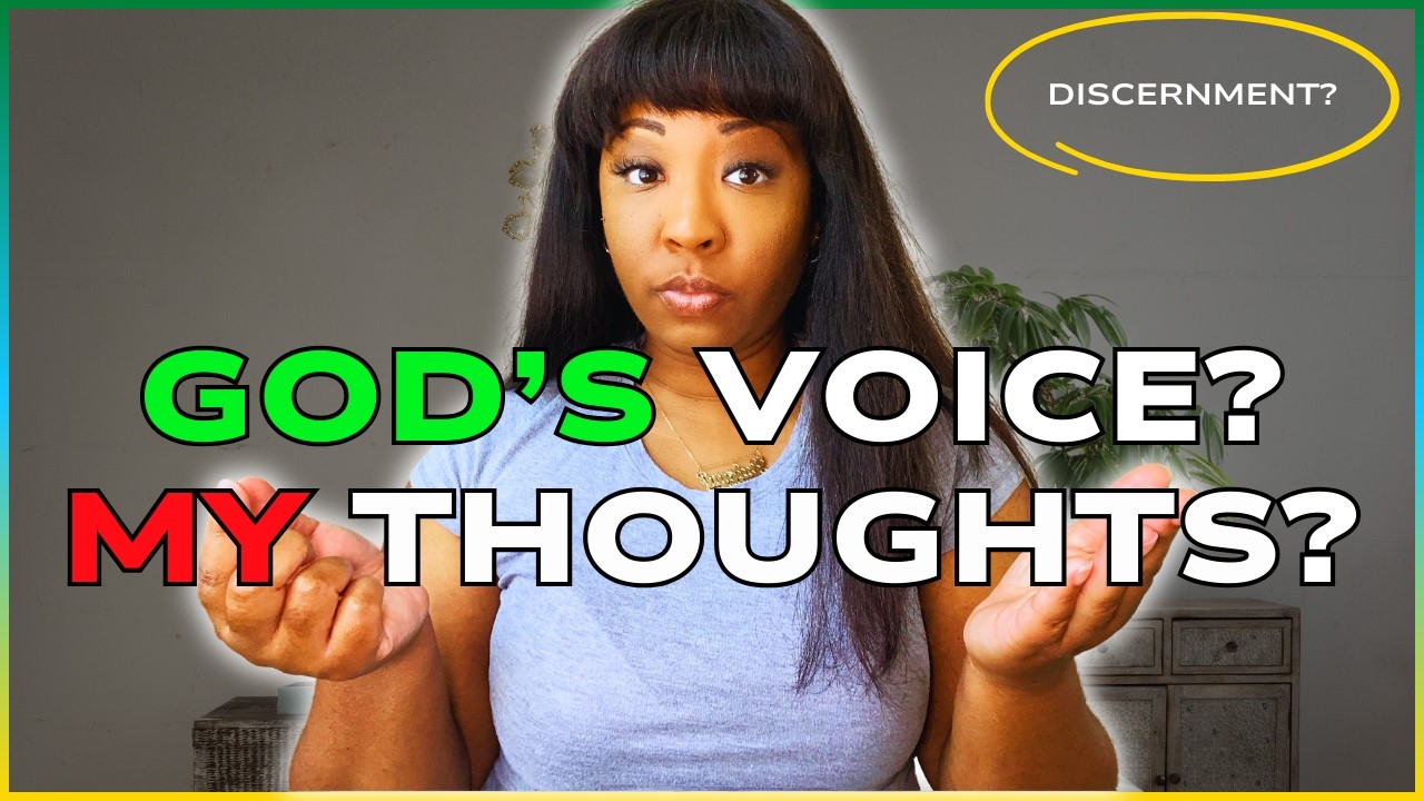 HOW TO DISCERN GOD’S VOICE (vs Your Own Thoughts.)