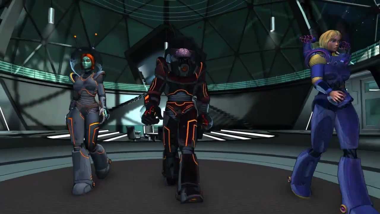 Retro Sci-Fi Costume Set for Champions Online