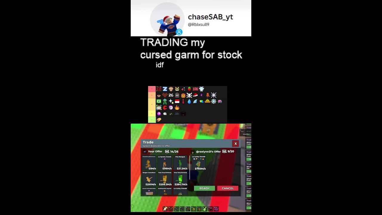 TRADING SAB TRADING MACHINE ONLY!!!!! (Portrait)