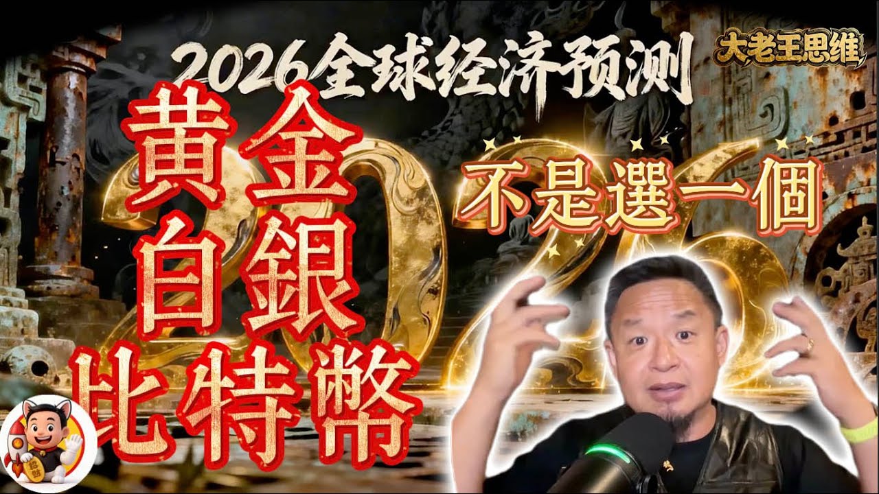 黃金、白銀、比特幣：2026 真正該站哪一邊？這一次，答案其實已經很清楚了｜不是選邊站而是配位置黃金、白銀、比特幣該怎麼放？｜真正的問題不是買不買黃金、白銀、比特幣而是你站在第幾層