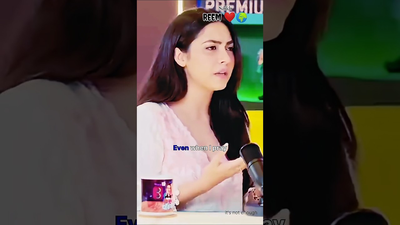 Reem Shaikh having deep faith in God  