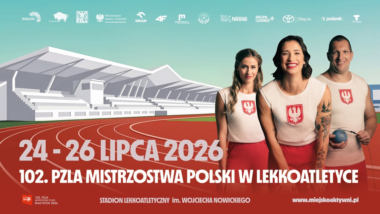 102. PZLA Mistrzostwa Polski w Lekkoatletyce 25 Lipca Białystok 2026 (dzień 2)