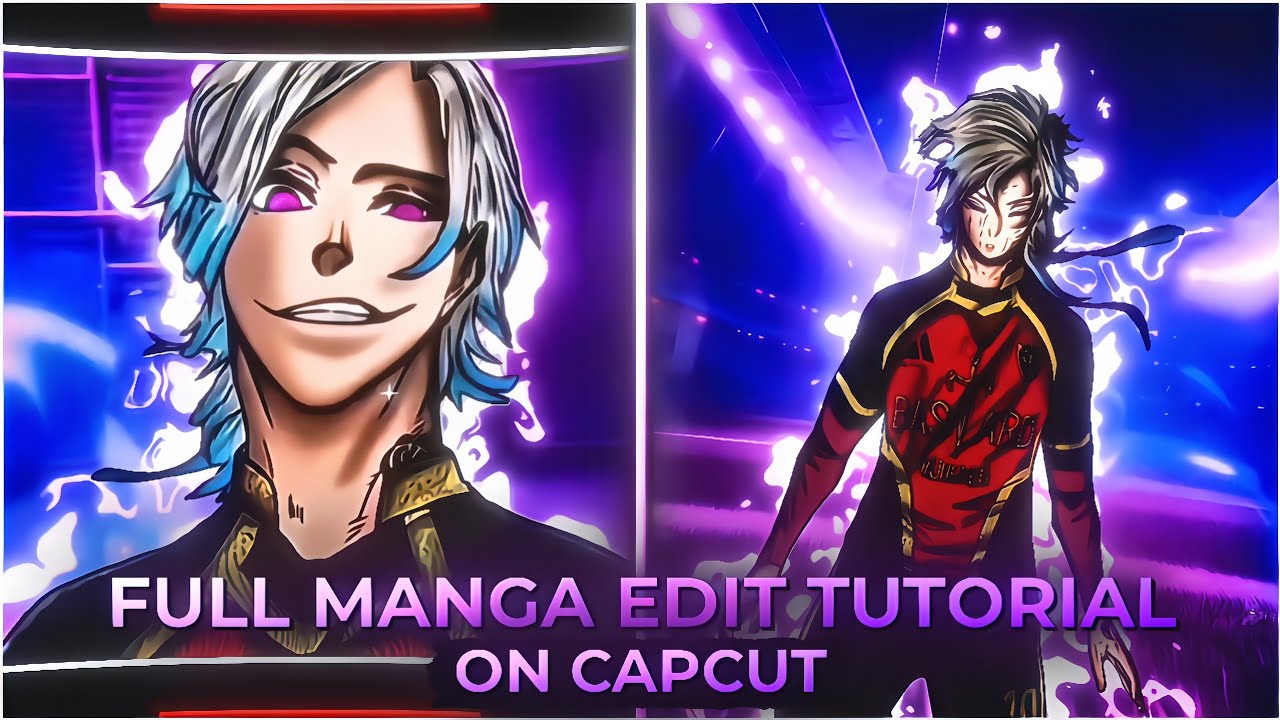 Advanced Manga Edit Tutorial in CapCut Mobile | Full PC-Level Edit