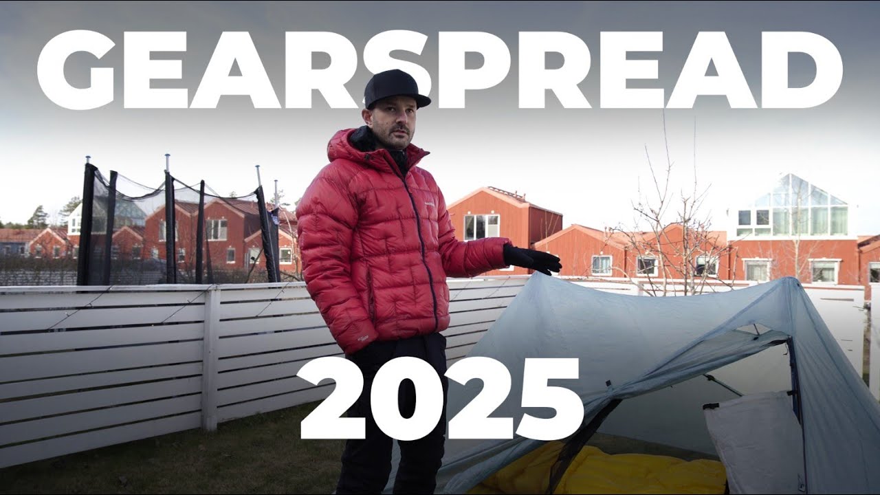 Gearspread 2025 | Min UL-Packning för Fjäll!