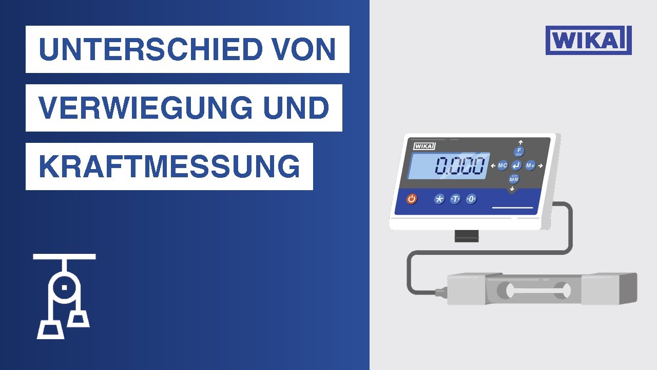 Kraftmessung vs. Verwiegung: Die wichtigsten Unterschiede erklärt