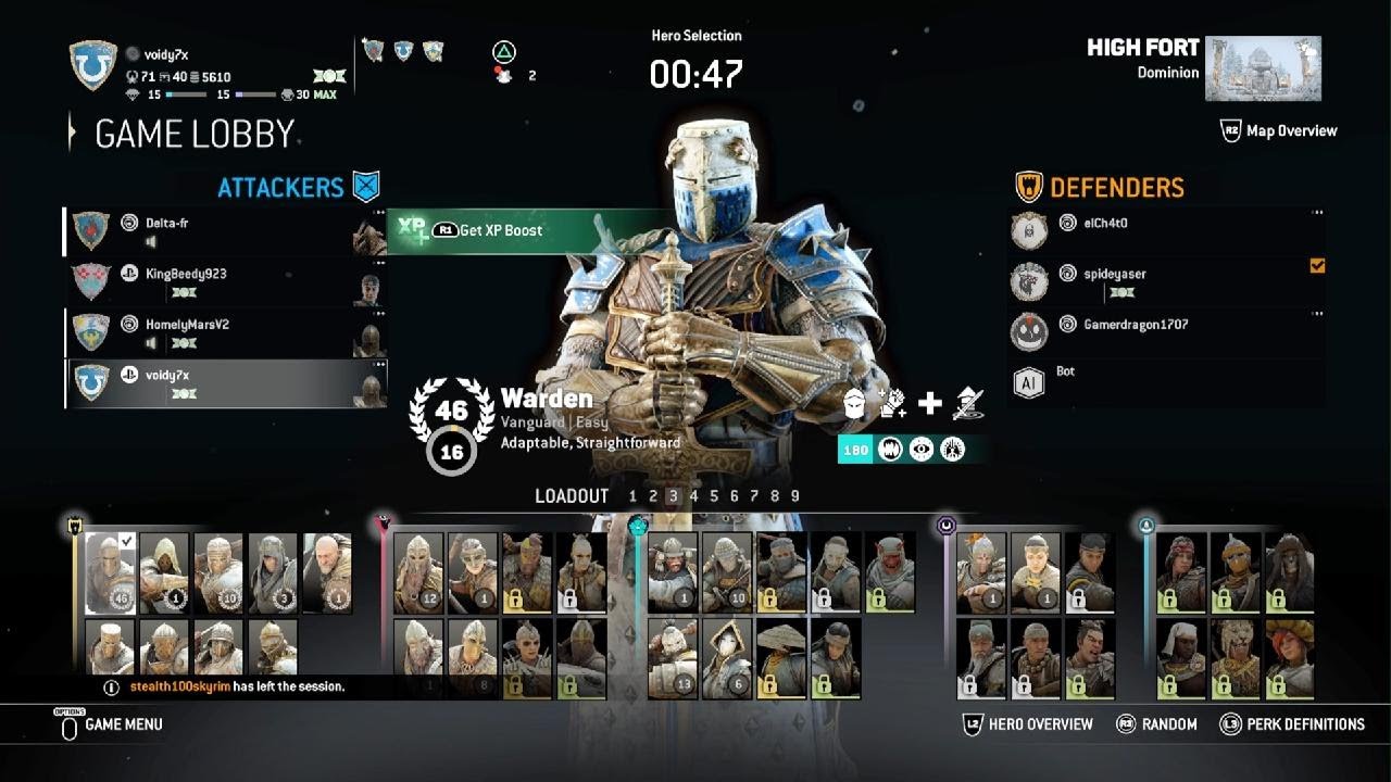For Honor 13/1 loss