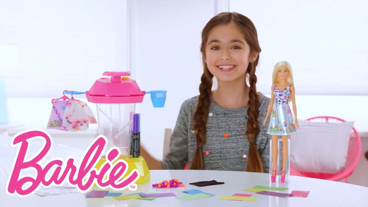@Barbie | BARBIE&reg; CRAYOLA&reg; CONFETTI SKIRT STUDIO