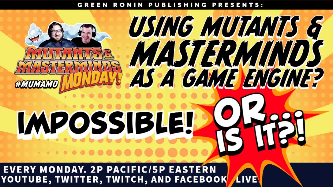 MuMaMo Today: You Can't Use M&M as a Game Engine! Or... Can You?