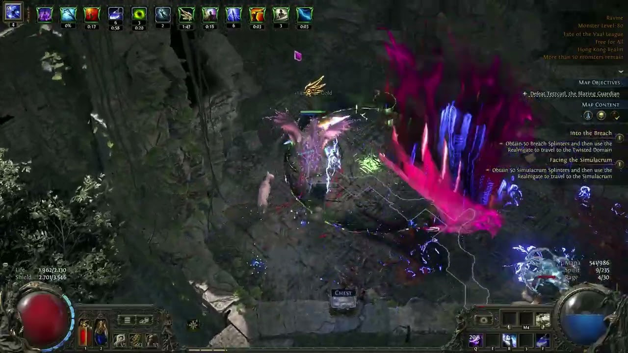 POE 2 - Invoker Flicker Strike  - 0.4