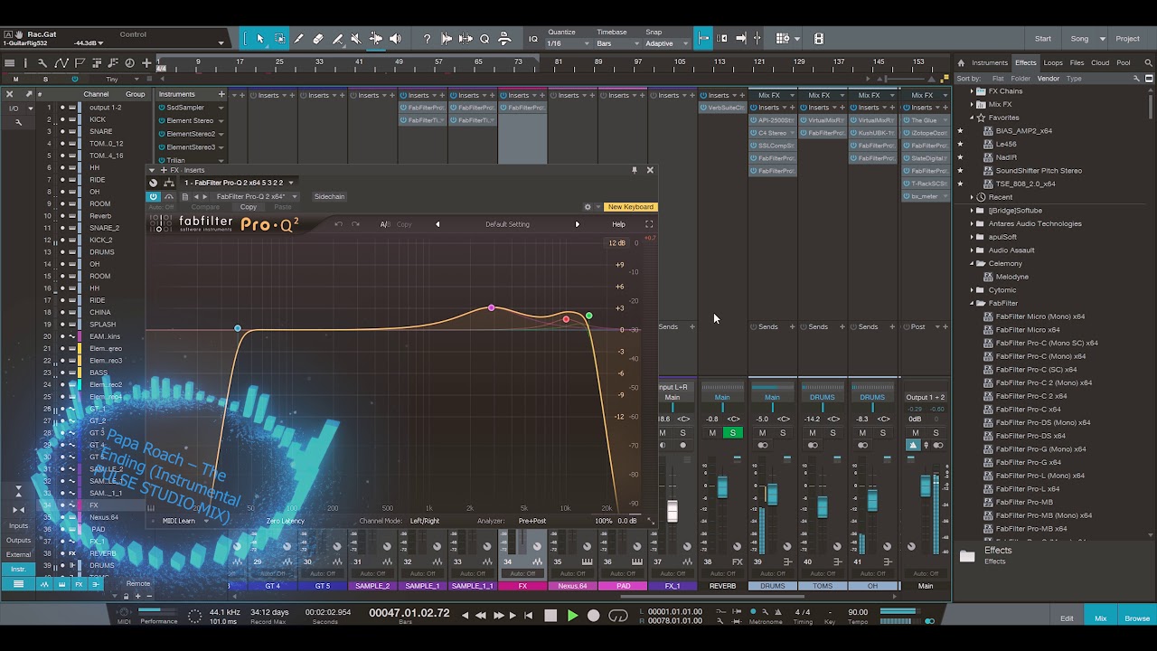 Papa Roach &ndash; The Ending (Instrumental PULSE STUDIO MIX)