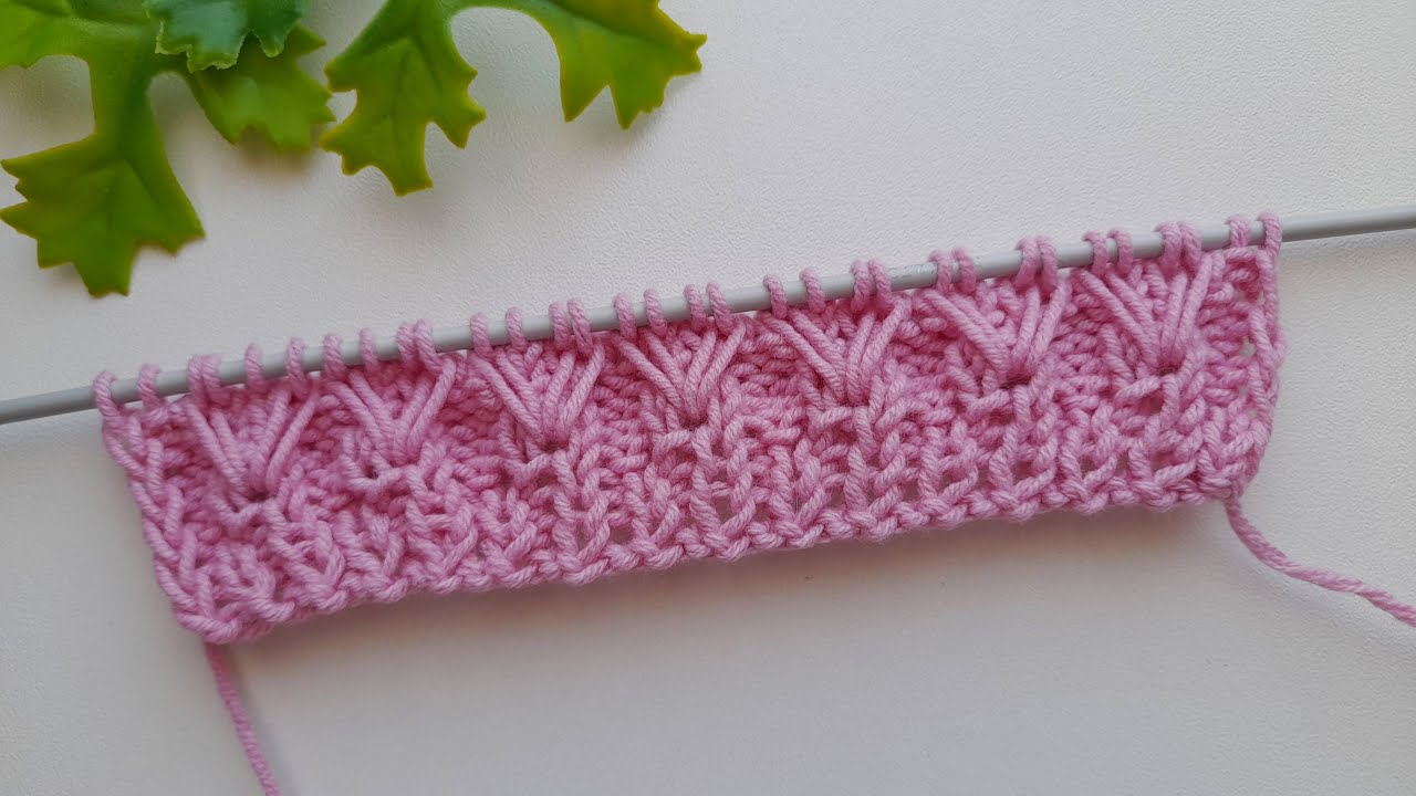 Perfekt ❤️ Einzigartige Strickstiche! Einfaches und schönes Strickmuster