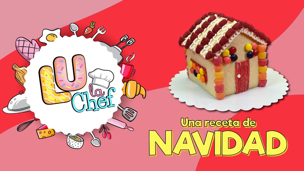 👩🏻‍🍳  Casita de Galletas Navideñas l  Historia de Navidad l Lu La Chef