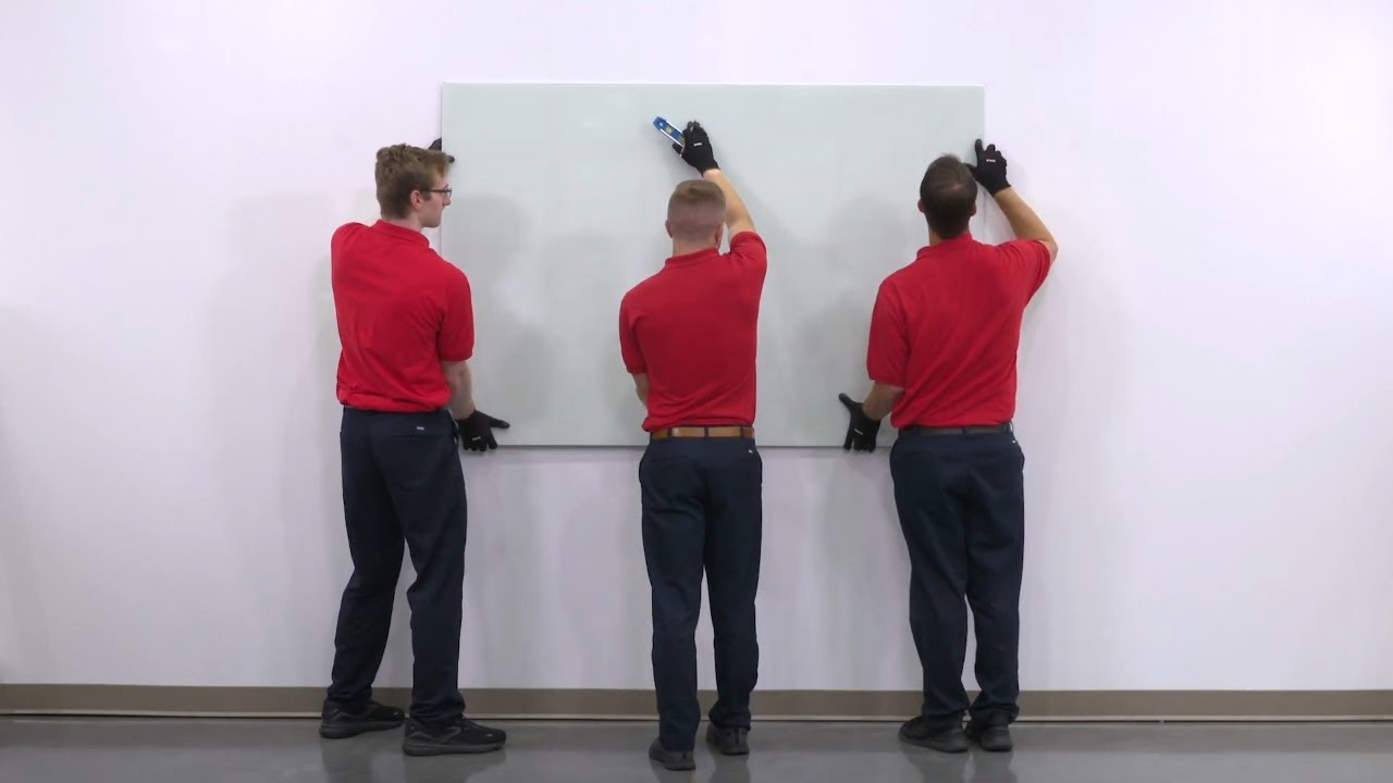 How to Assemble Glass Dry Erase Boards