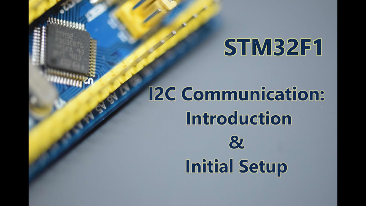 060 - Введение в коммуникацию STM32F1 I2C и настройка периферийных устройств с нуля + Анализ сигн...