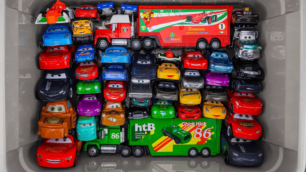Disney Pixar Cars Unboxing Review | Lightning McQueen and Thomas Monster Toys Collection