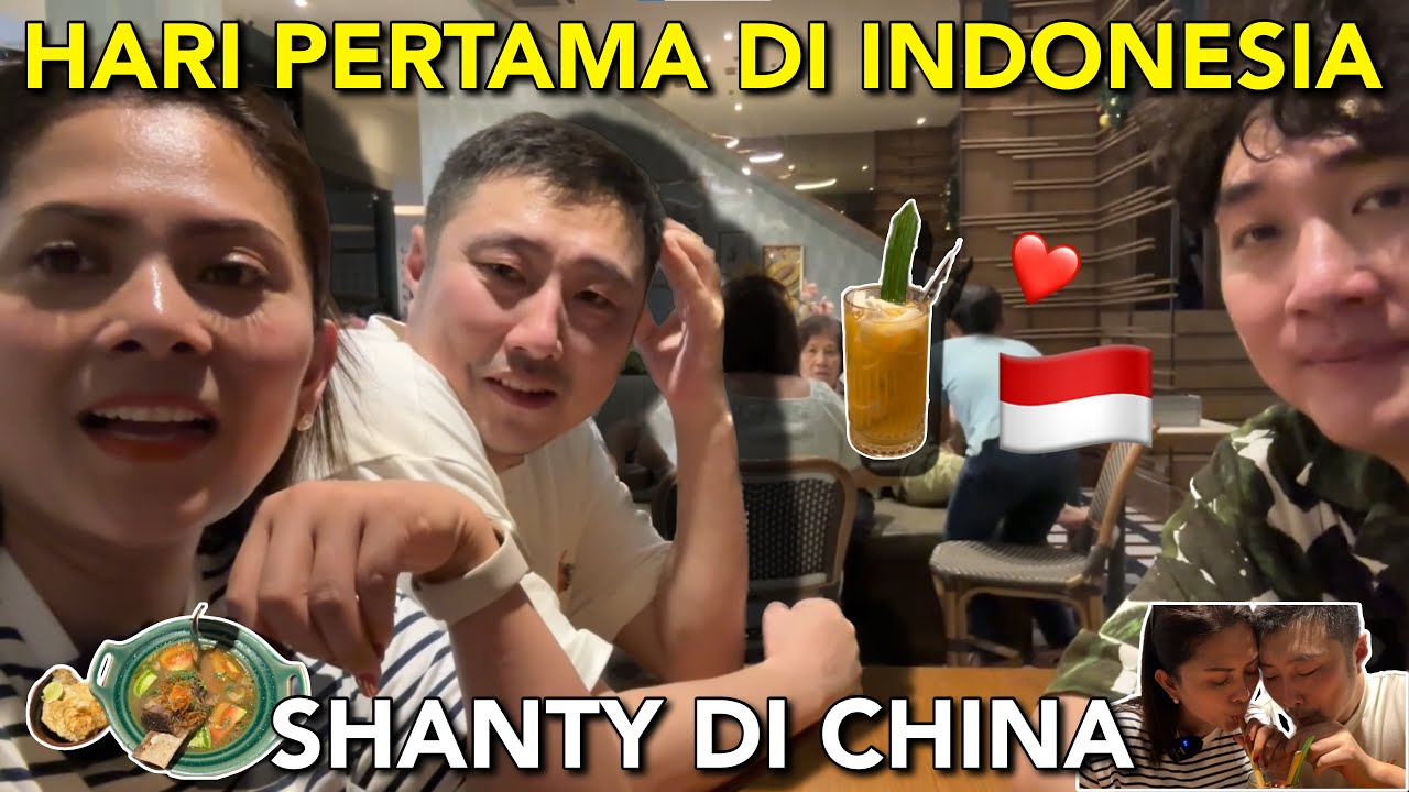 HARI PERTAMA DI INDONESIA LANGSUNG KULINERAN MASAKAN INDONESIA YANG KAMI RINDUKAN + LIHAT RUMAH 🥹