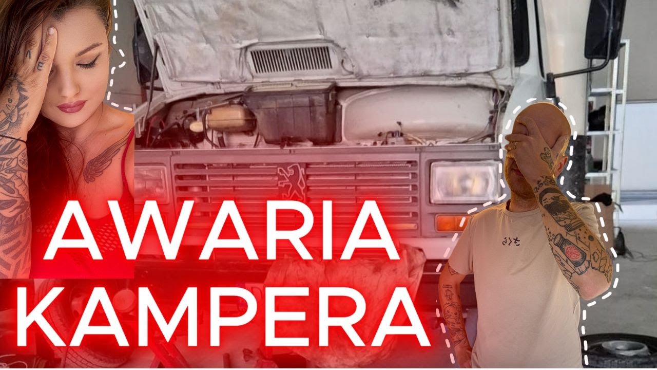 Dramat w drodze! Kamper uziemiony w Hiszpanii sprzęgło do wymiany! 🚨