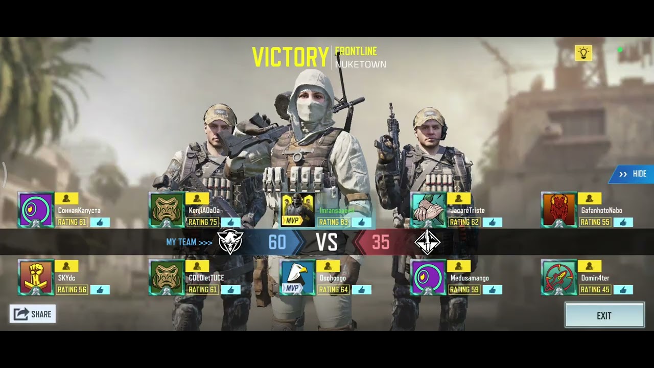 Solo skord in 5vs5 in 5 blue and 5 red skord  and Rocky 1and5 and vetore 1and5 Elite 1and5