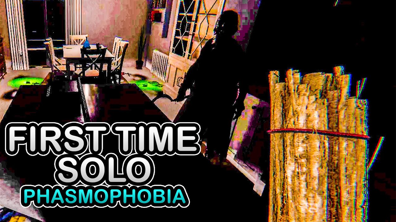 First time SOLO in Phasmophobia! (Gameplay 2023)