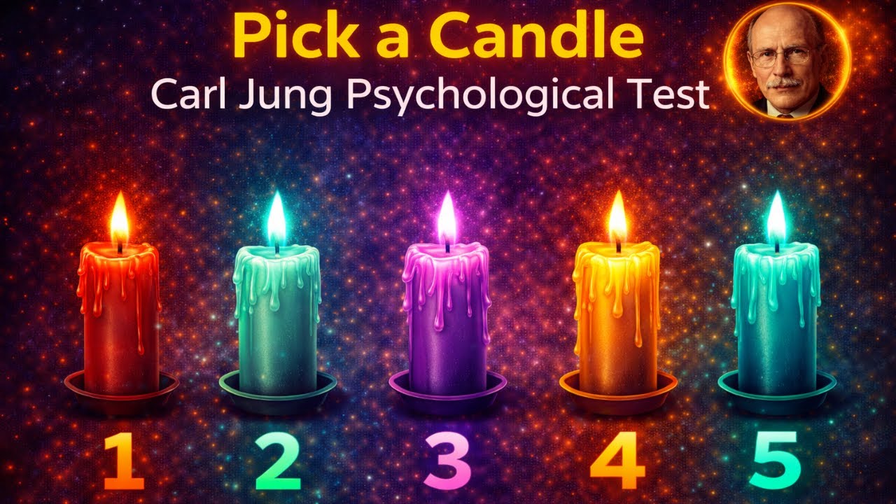 Pick One Candle — Your Subconscious Message About the Truth You Keep Pushing Away Jung Test