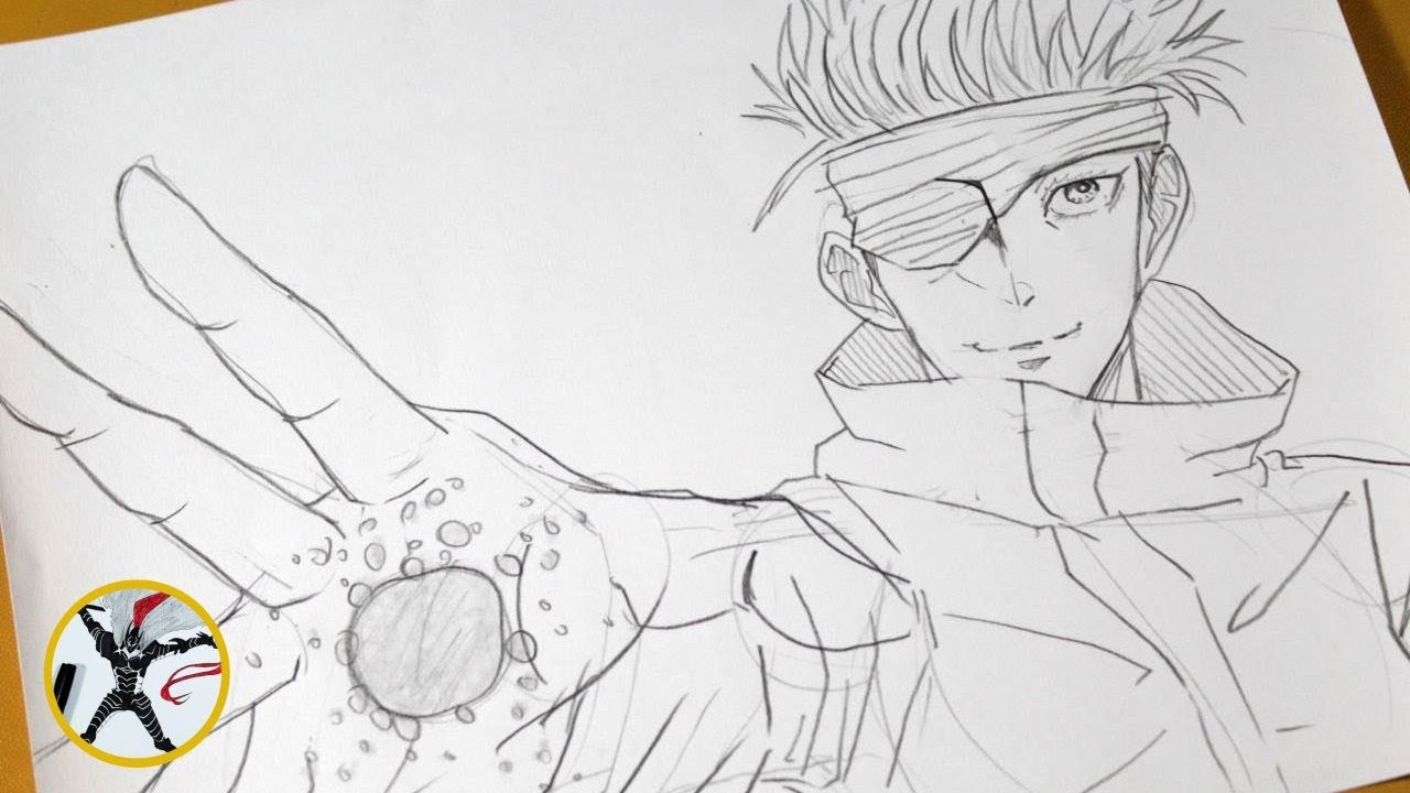 How to Draw Satoru Gojo Step by Step – Gojo Satoru Drawing Tutorial | Very Easy for Beginners