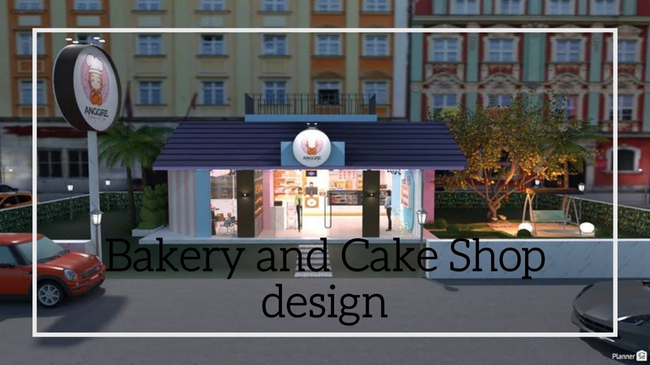 Bakery and cake Shop in planner 5D | Android version | Speed build and Home Tour | Anggre