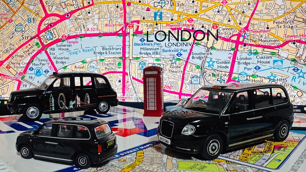 London Taxi Knowledge Bluebook List 1 Runs 1-16