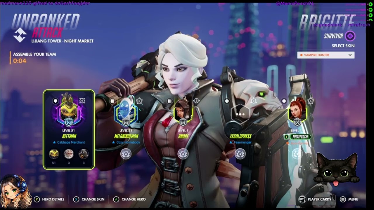 Chat picks my next heroes Or I go in order.