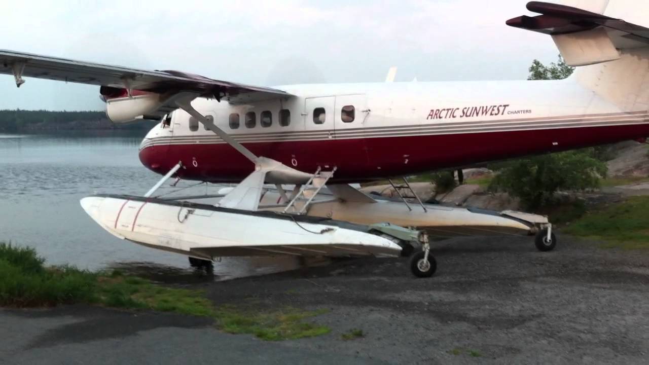 Twin Otter on Floats - From Land to Lake