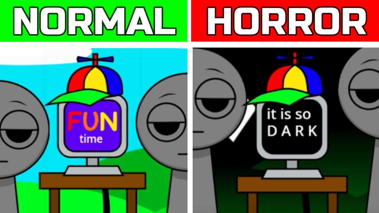 Incredibox Sprunki New Look - Normal and Horror
