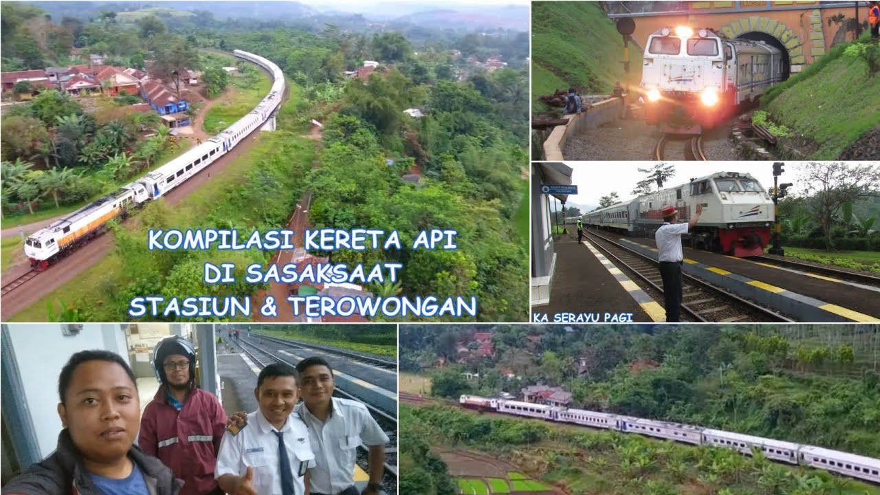 Serunya Hunting Kereta Di Sasaksaat. Petugas Stasiun-nya Ramah Banget